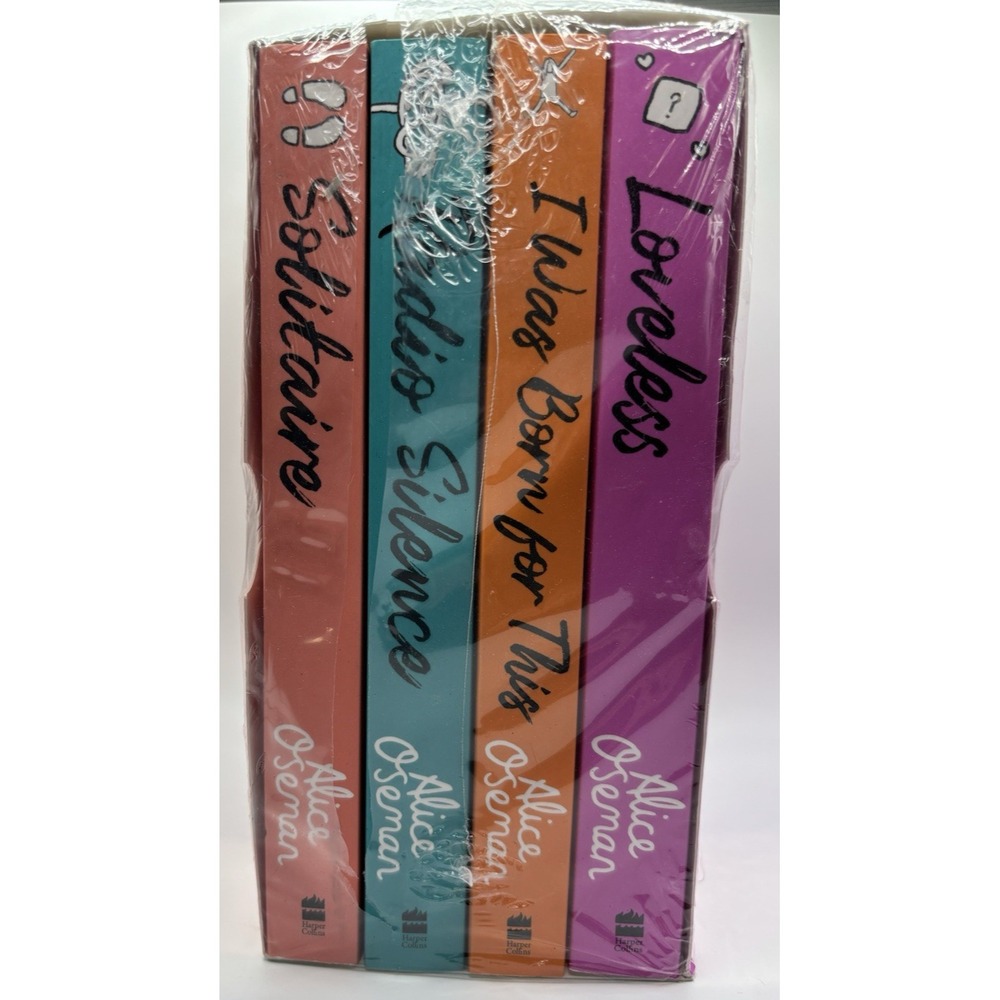 Alice Oseman Four-Book Box Set (Solitaire, Radio Silence, I Was‎ Born, Loveless)